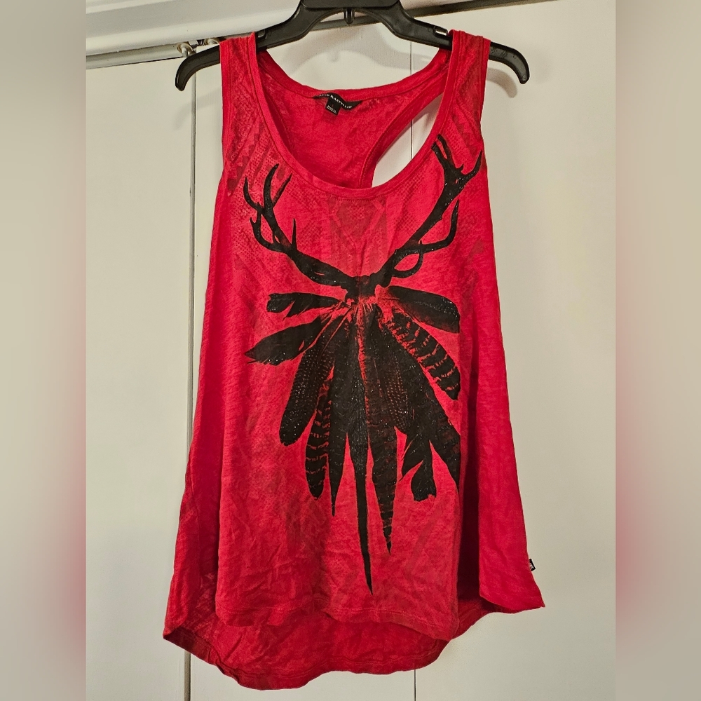 Feathers and Horns Tank